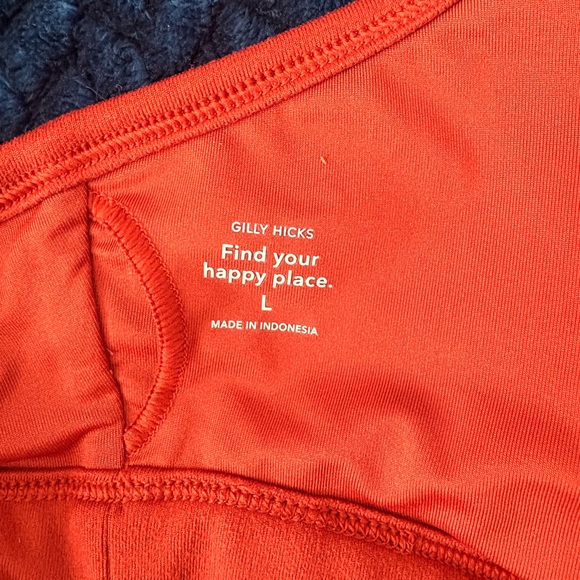 Gilly Hicks Burnt Orange Sports Bra Size Large - Picture 3 of 3